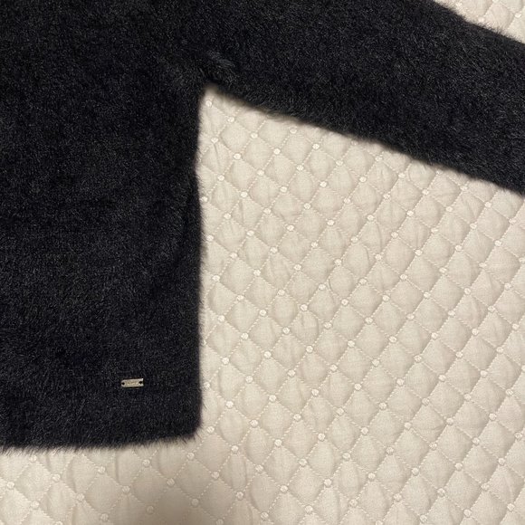 🌻 CLEARANCE- NWT – Tommy Hilfiger Super Soft Black Cropped Cardigan - Picture 5 of 10